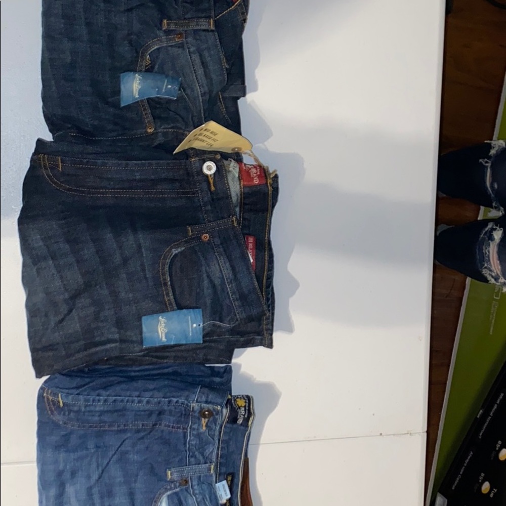 Lot of Lucky brand men’s jeans-NWT